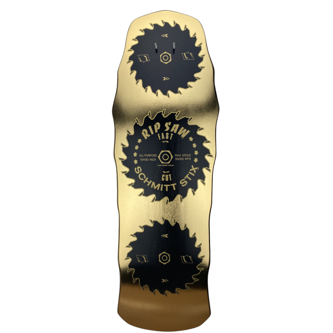 Schmitt Stix Ripsaw Limited Colourway Gold Foil Deck- 10