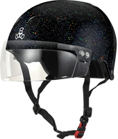 Triple 8 THE VISOR Certified Helmet SS Black Glitter