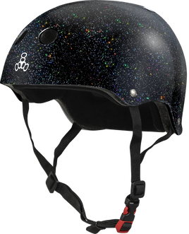 Triple 8 THE Certified Helmet SS Black Glitter