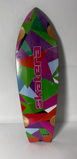 JET Skatera Stardust 29.5" Deck [Paper Cut, Multicoloured]