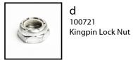 Powerdyne Kingpin Lock Nut