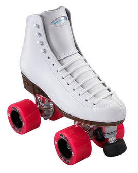 Riedell 120 Celebrity Skate White w Outdoor Wheels