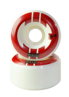 Reckless Wheels CIB Street 55mm | 98a | 4 Pack | White Red (Limit of 4)