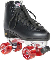 Suregrip Fame Roller Skates Black w Avanti Aluminum