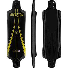 JET Invasion Mod Rocker 36.5" Deck [Player Special, Black and Gold]