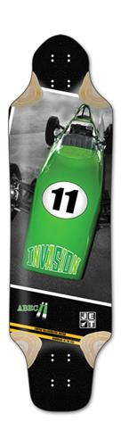 JET Invasion Faction 3D 37.5" Deck Graphic [Car Eleven Black Dipped]