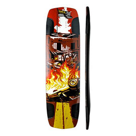 OMEN Board 36" Riot Standard Deck: Flaming Car