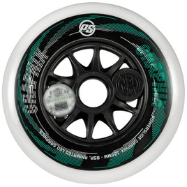 Powerslide Graphix  LED White 125 Wheels EACH