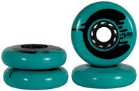 Undercover Wheels Cosmic Rosche Teal 80mm 88a 4 Pack