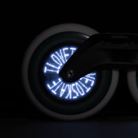 Powerslide Graphix  LED White 100 Wheels EACH