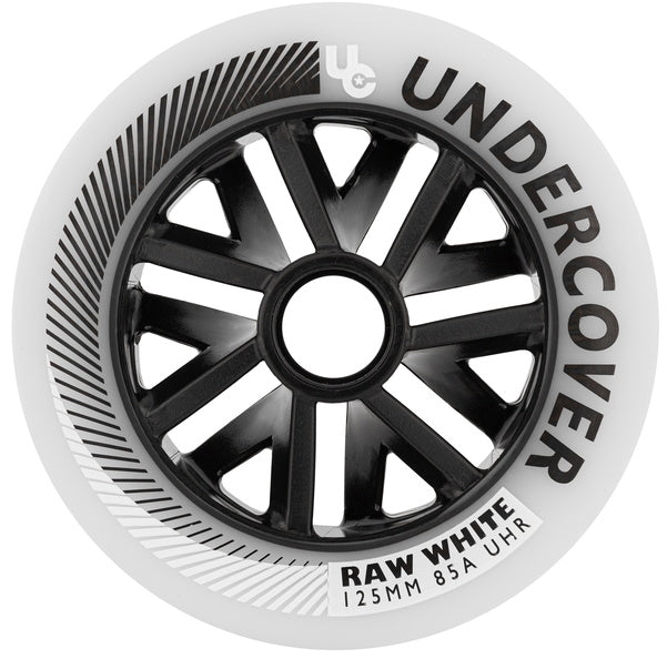 Undercover Wheels Raw White 125mm 85a 6 pack| Go 4 Sports Distribution ...
