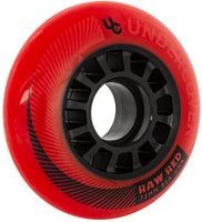 Undercover Wheels Raw Red 72mm 85a 4 pack