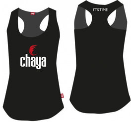 Chaya Black Tank Singlet