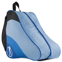 Rio Roller Lumina Roller Skates White Blue + FREE SFR SKATE BAG