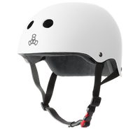 Triple 8 THE Certified Helmet SS Matte White