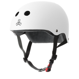 Triple 8 THE Certified Helmet SS Matte White