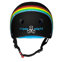 Triple 8 THE Certified Helmet SS Rainbow Sparkle Black