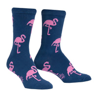 Sock it to Me Ready-Set-Flamin-Go! Womens Crew Socks