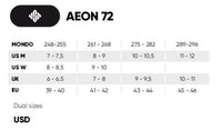 USD Aeon 72 XXI Aggressive Inline Skates