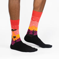 Sock it to Me Area 51 Mens Crew Socks