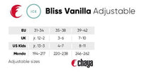 Chaya Bliss Vanilla Adjustable Ice Skate