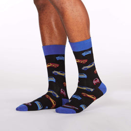 Sock it to Me Crew-Zin Mens Crew Socks