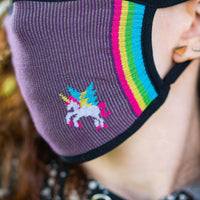 Sock it to Me I Speak Unicorn Reusable Adult Face Masks