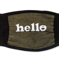 Sock it to Me You had me at Hello Reusable Kids Face Masks