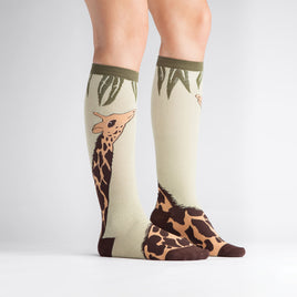 Sock it to Me Giraffe Knee High Socks