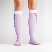 Sock it to Me Rainbow Blast Knee High Socks