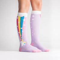 Sock it to Me Rainbow Blast Knee High Socks