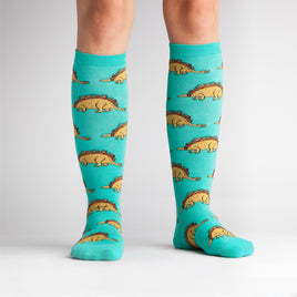 Sock it to Me Tacosaurus Knee High Socks