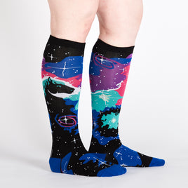 Sock it to Me Horsehead Nebula Knee High Socks