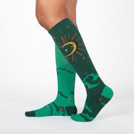 Sock it to Me Sun and Moon Knee High Socks