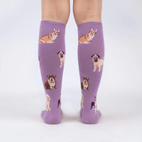 Sock it to Me Stay Pawsitive Knee High Socks