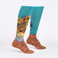 Sock it to Me Sunflowers Knee High Socks