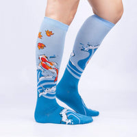 Sock it to Me Beauty in Water Knee High Socks