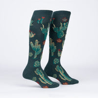 Sock it to Me Cactus Jungle Knee High Socks