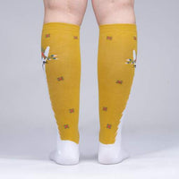 Sock it to Me Llama Queen Knee High Socks