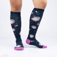 Sock it to Me Rollin' with my Hedgehog Knee High Socks