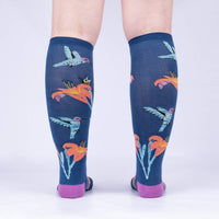 Sock it to Me Hmmmingbird Knee High Socks