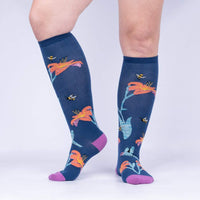 Sock it to Me Hmmmingbird Knee High Socks