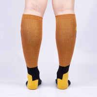 Sock it to Me Crowned Crane Knee High Socks