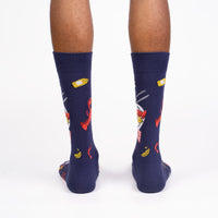 Sock it to Me Get Crackin'! Mens Crew Socks