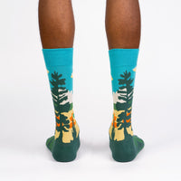 Sock it to Me Grand Prismatic Mens Crew Socks