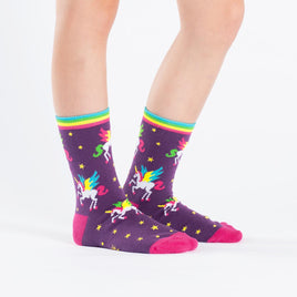 Sock it to Me Winging It Junior Crew Socks