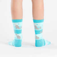 Sock it to Me Unicorn of the Sea Youth Crew Socks