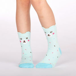Sock it to Me Bearly Sprinkled Junior Crew Socks