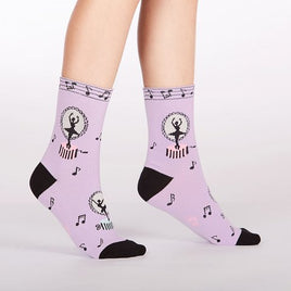 Sock it to Me Tiny Dancer Junior Crew Socks