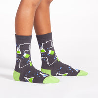 Sock it to Me Laboratory Youth Crew  Socks